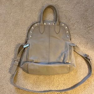 Hammitt Leather Crossbody Silver Purse